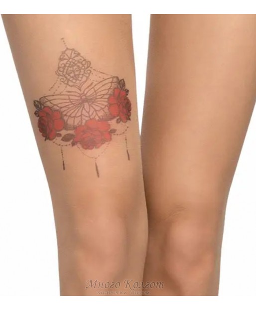 Колготки оптом Conte Tattoo Batterfly